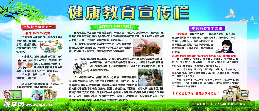 健康教育宣传栏