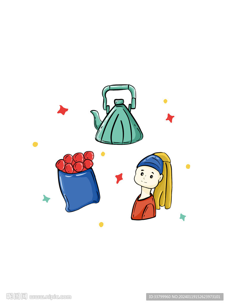 手绘插画小元素