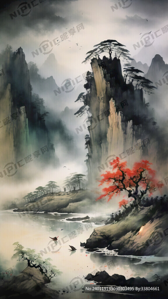 山水画