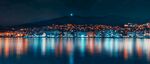 湖边夜景