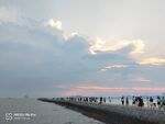  海边黄昏