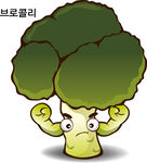 矢量西兰花图标素材