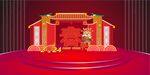 新年美陈福满人间