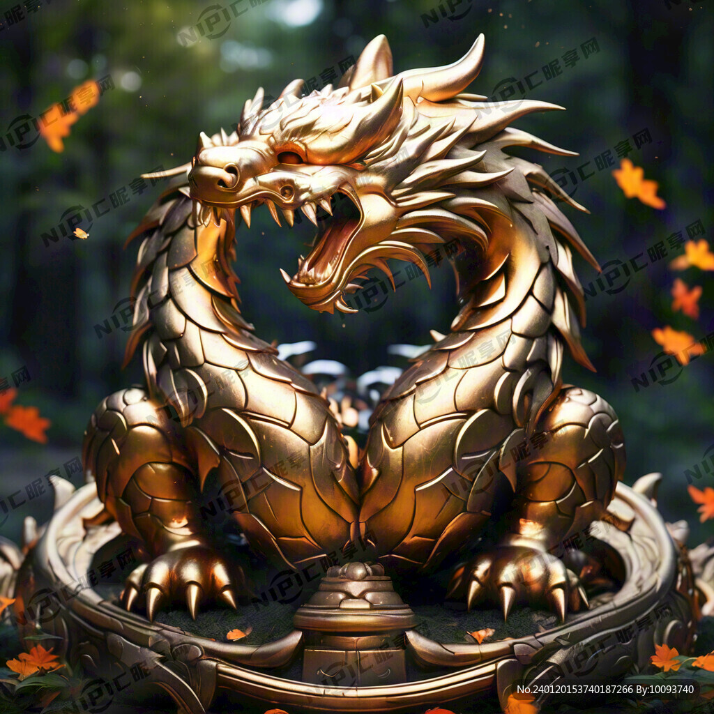 卧龙 回头 金色