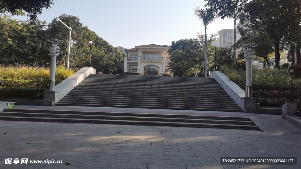 公园石梯
