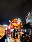 白鹭洲公园大门夜景花灯