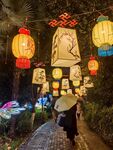 白鹭洲公园夜景花灯