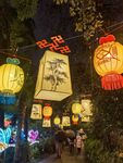 白鹭洲公园夜景花灯