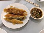 韭菜粉丝锅贴