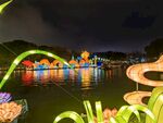 白鹭洲公园夜景灯展