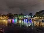 白鹭洲公园夜景灯展
