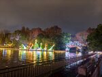 白鹭洲公园夜景花灯