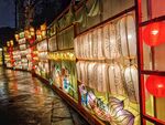 白鹭洲公园夜景花灯
