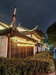 白鹭洲公园夜景花灯