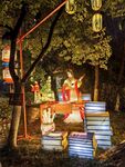 白鹭洲公园夜景灯展