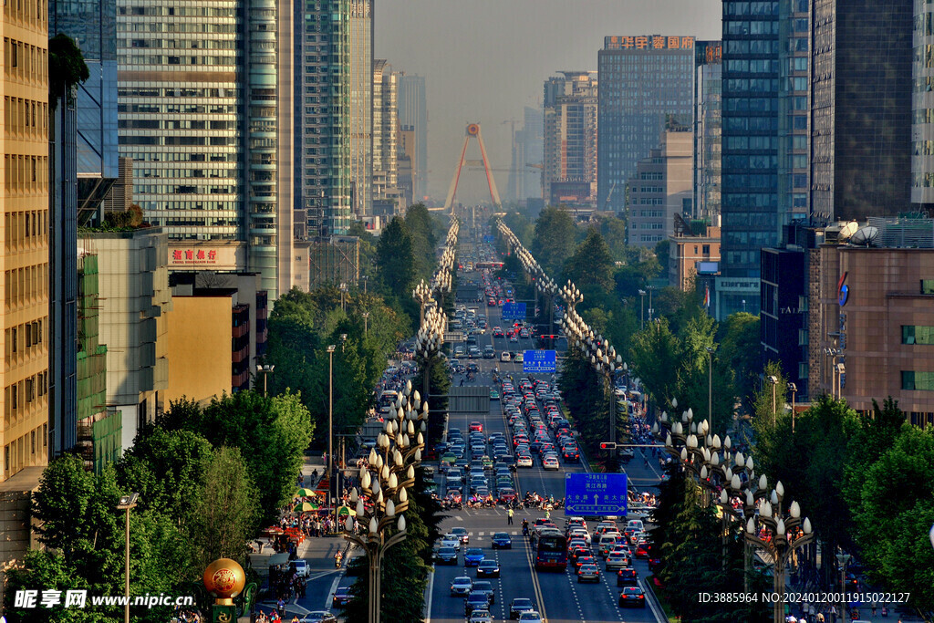 城市夜景图片