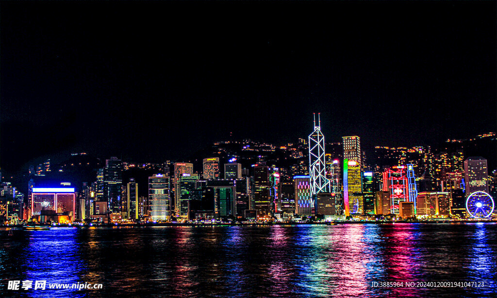 城市夜景图片
