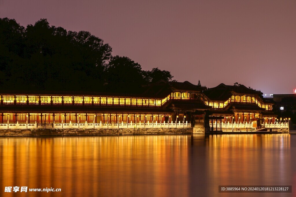 城市夜景图片