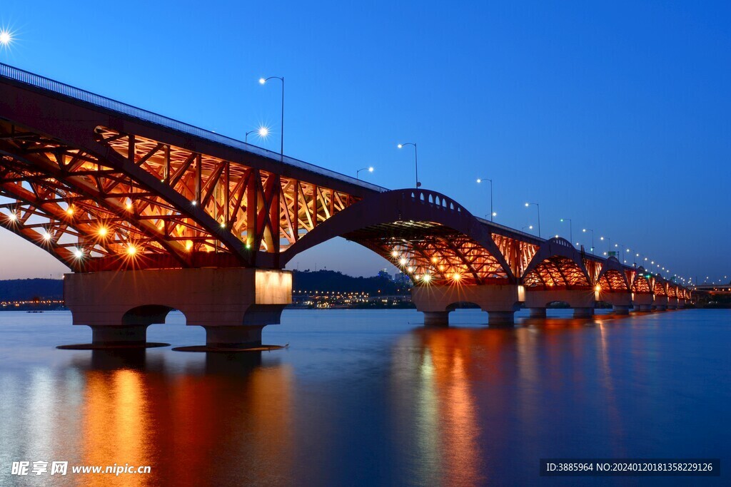 城市夜景图片