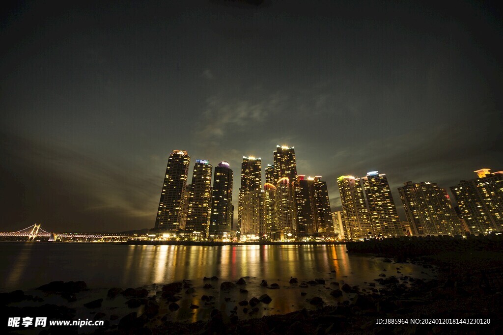 城市夜景图片