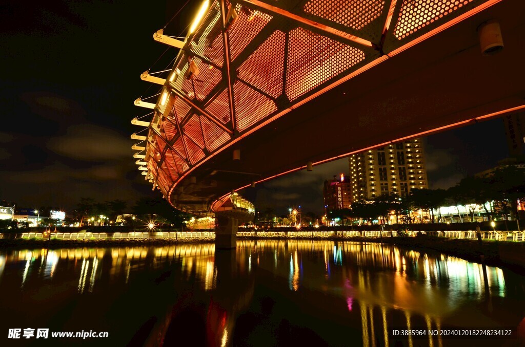 城市夜景图片