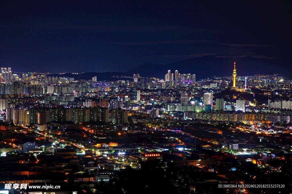  城市夜景图片