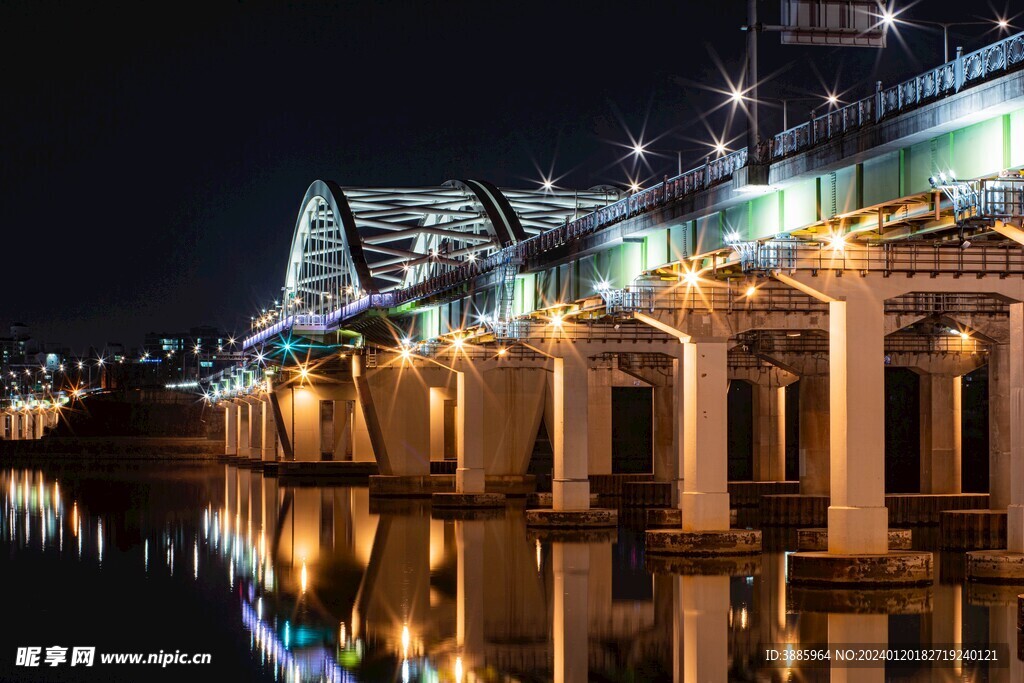 城市夜景图片