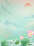 国潮风背景
