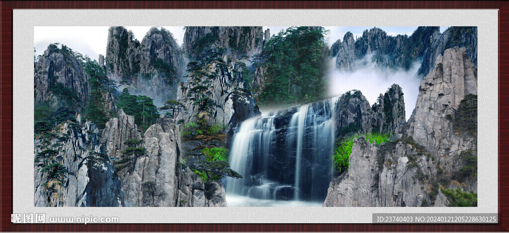 客厅山水画
