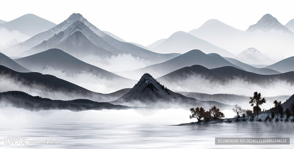 水墨山水