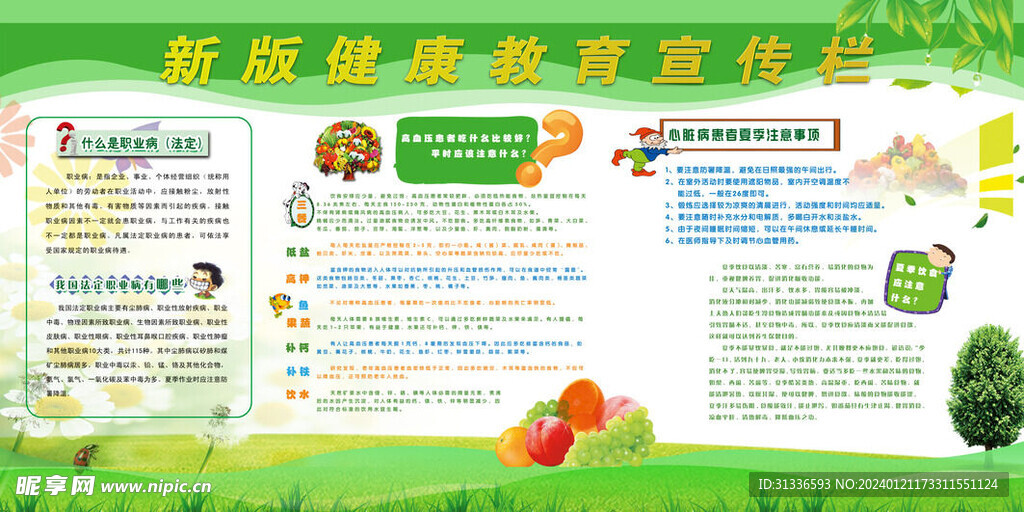 健康教育宣传栏