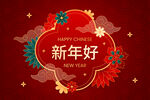 新年贺卡 2024龙年请帖