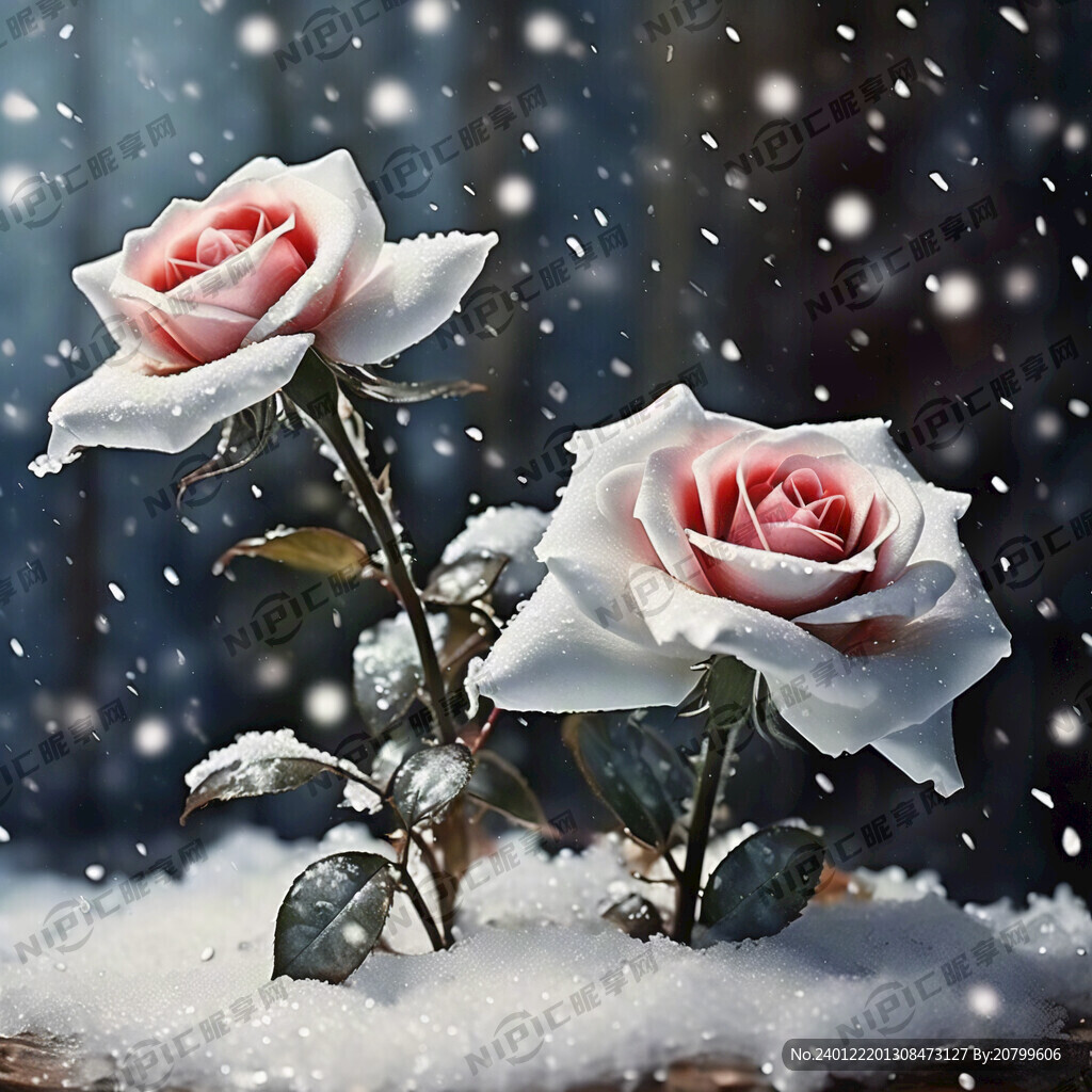 雪玫瑰
