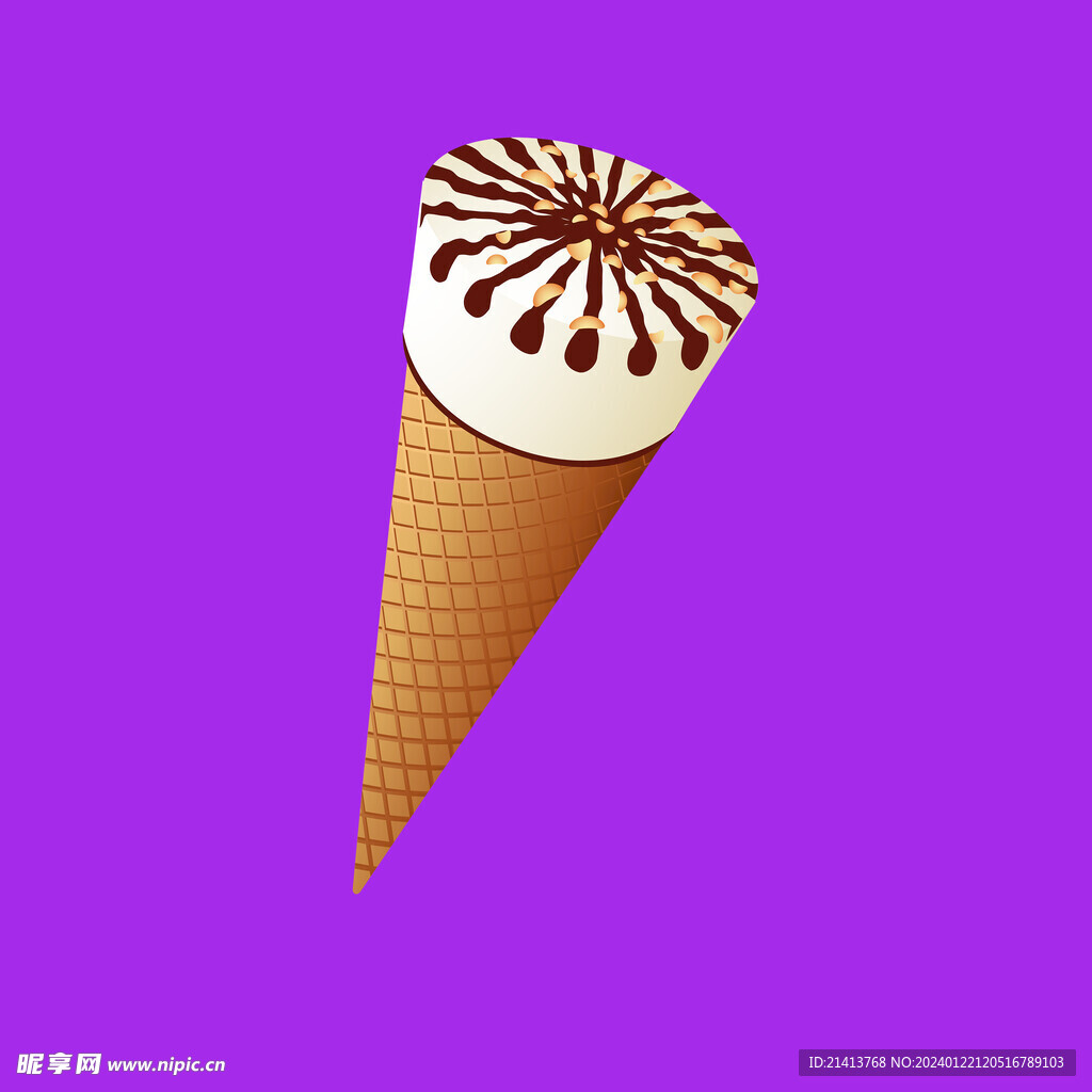 手绘冰淇淋