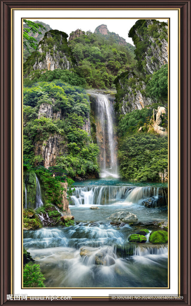 新中式山水画 