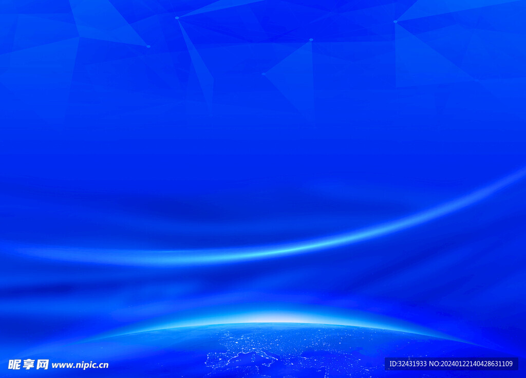 蓝色科技背景