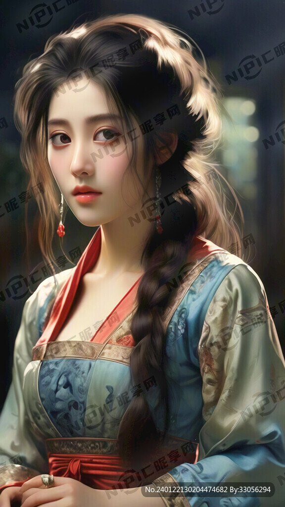 古典豆瓣美女