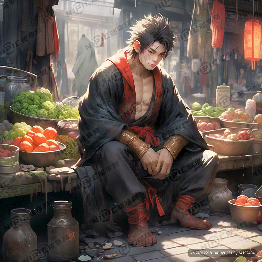 菜市场  孙悟空