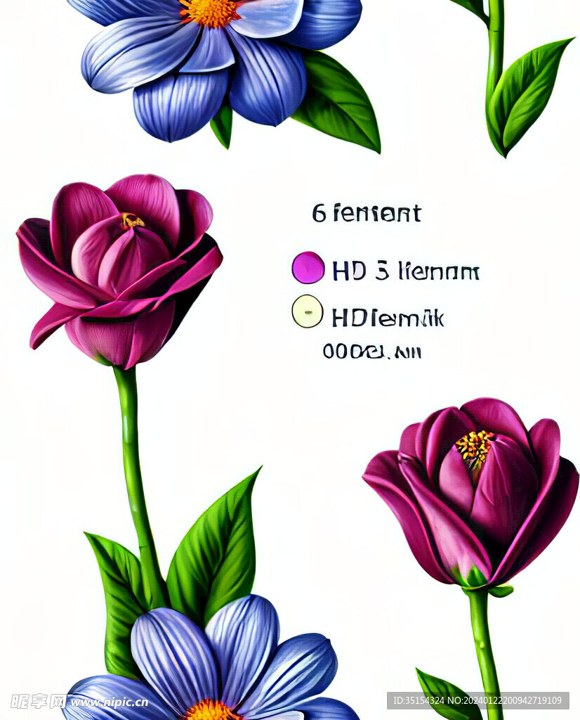 花
