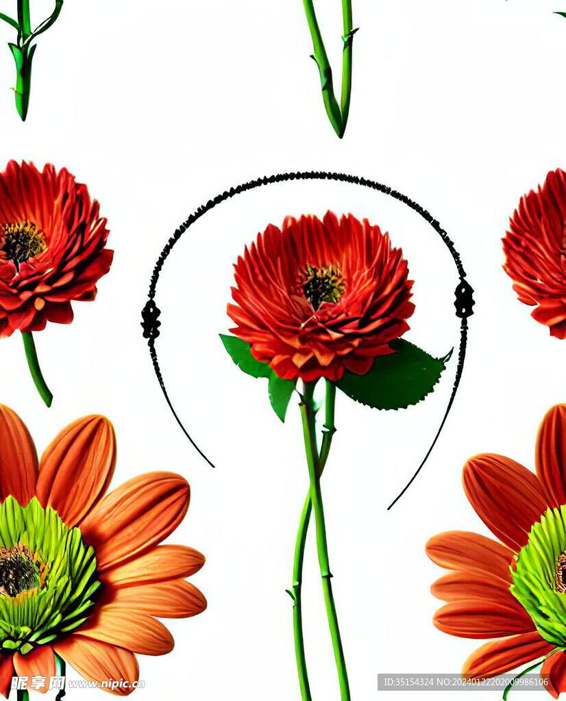 花
