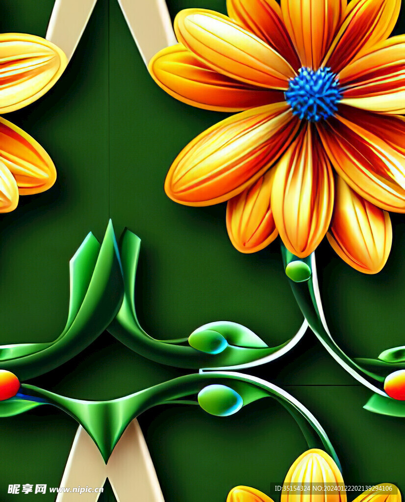 花