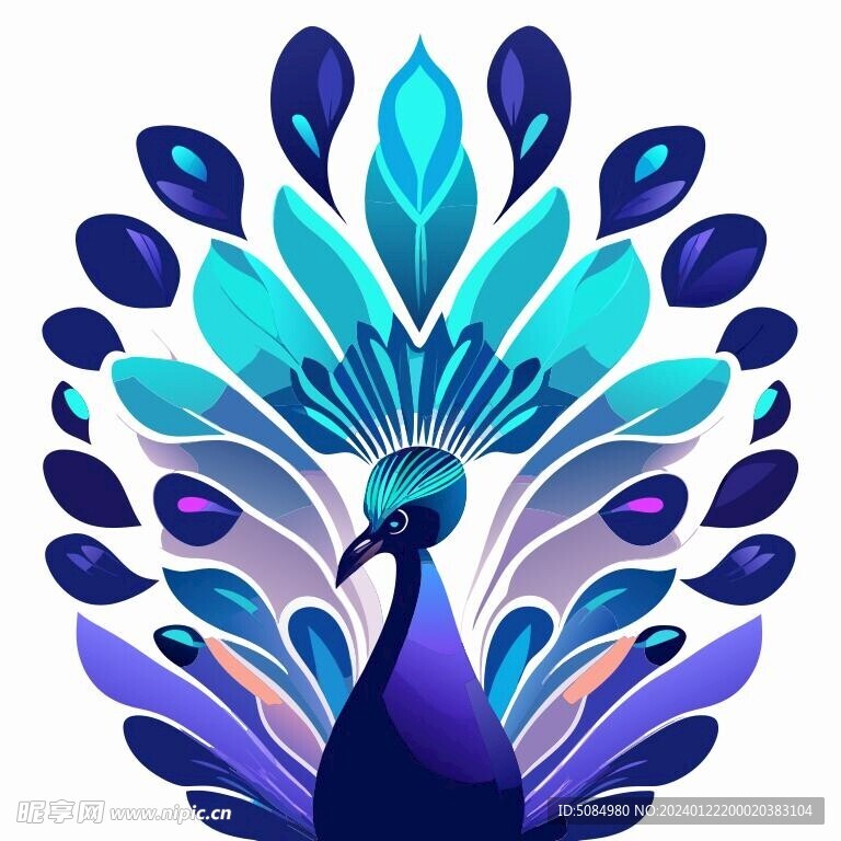 孔雀图案
