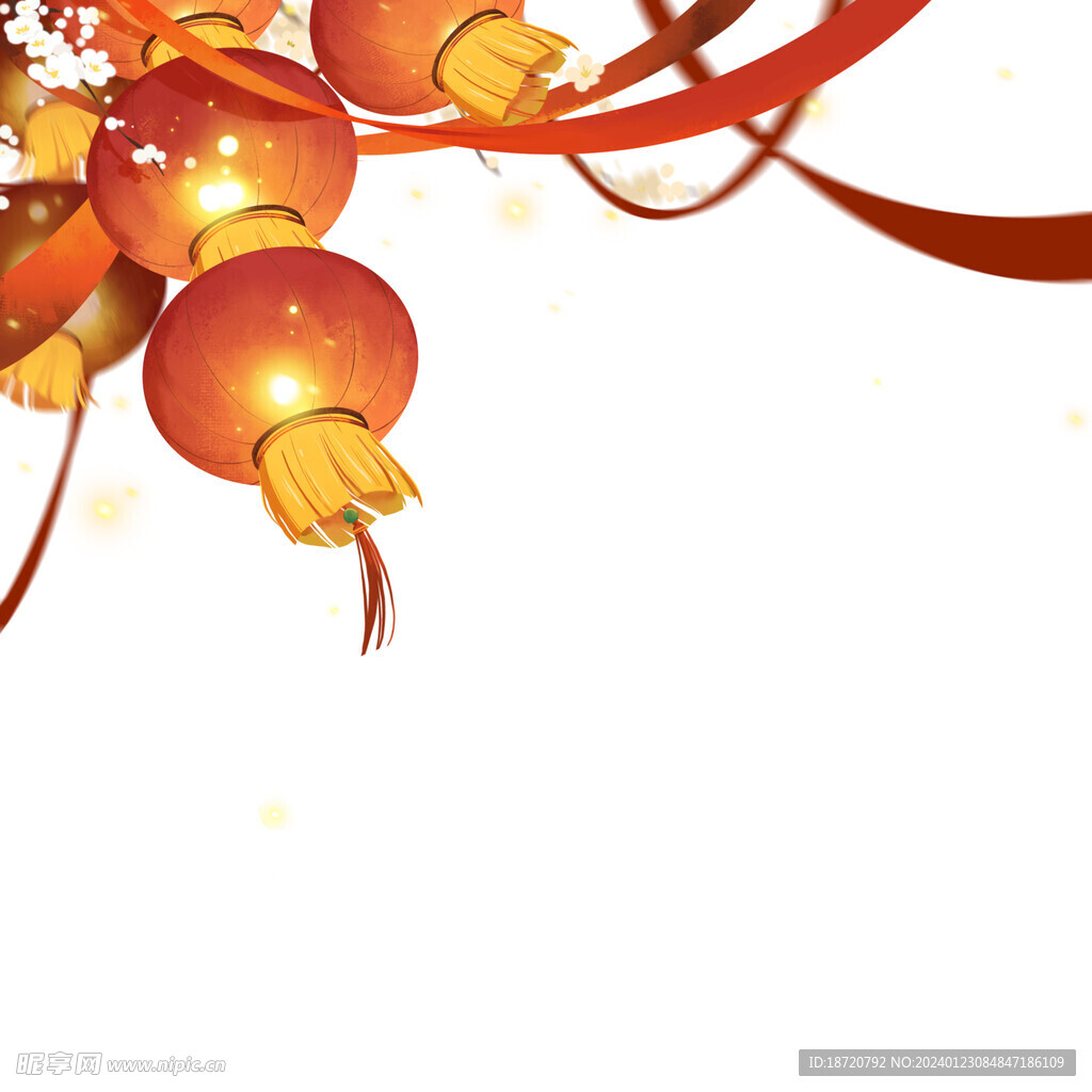 新春灯笼素材