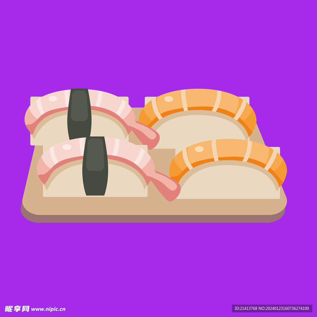 手绘三明治 
