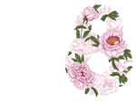 手绘花
