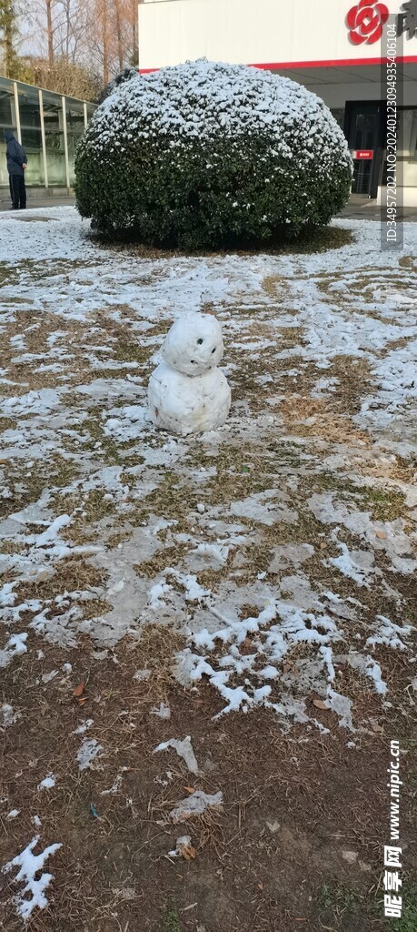 雪人+雪球