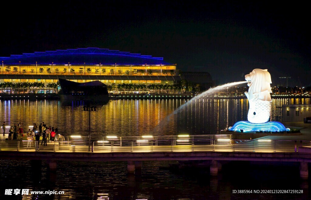 城市夜景图片