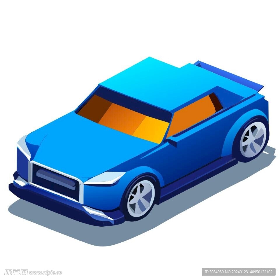 3D风格跑车