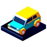 3d风格越野车