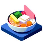 3D食物牛肉面